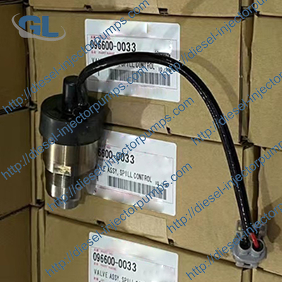 Válvula solenoide de control de derrames de combustible diésel nueva y original 096600-0033