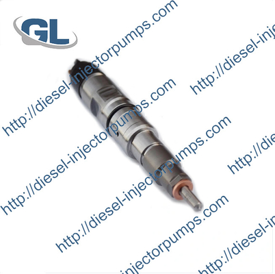 Inyector de combustible común diesel del carril del motor de Rusia JUAZ 0445120178
