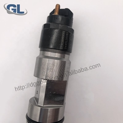 Inyector de combustible común diesel del carril 0445120086,0445120265 para WEICHAI WP12 612630090001