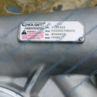HX80 turbocompresor 3594163 4044427 3803338 3594164 3594165 3539285 3537104 3539284 Turbo para CUMMINS KTA50