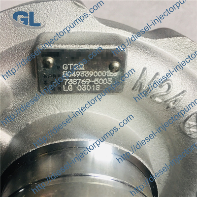 GT22 Turbo 738769-5003 E049339000128 E049339000054 para el camión de recogida de Foton Aoling con el motor de BJ493ZQ BJ493ZLQ3