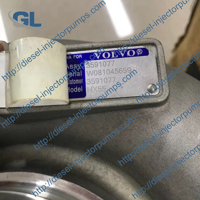 HX55 turbocompresor 3591077 1677726 3591077-D Turbo para el camión FH12 FM12 de VO-LVO con el motor de D12C