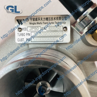 JP50 turbocompresor 1118300ANAC 1150900001-1 11509000011 JE4D25Q5A para el motor en V euro de ISUZU 2.5L