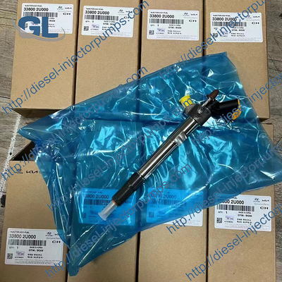 Nuevo inyector de combustible común original del carril 33800-2U000 para Hyundai KIA