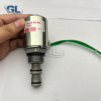 Válvula solenoide de control del regulador de presión del combustible 152-8340 para el tipo de servicio CAT 40G 320B 322B 826G 826G II 826H 836G 836H