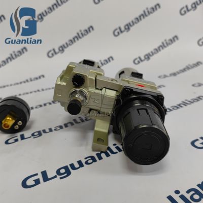 Unidad combinada de tratamiento de fuente de aire y regulador de presión, filtro neumático regulador AW3000-03D