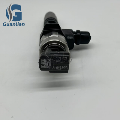 Inyector de combustible común auténtico del carril 295050-1980 9729505-198 para KUBOTA 1J778-53051 1J77853051