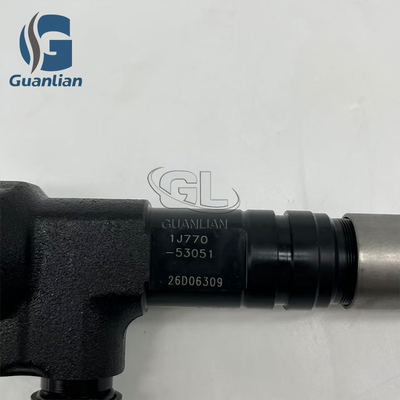 Inyector de combustible común auténtico del carril 295050-1980 9729505-198 para KUBOTA 1J778-53051 1J77853051