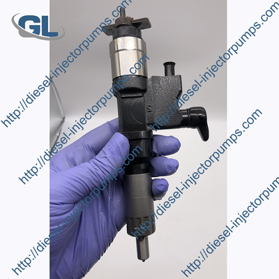 Inyector de combustible común del carril de 4HK1 6HK1 Denso 095000-6363 095000-6366 8-97609788-6 para ISUZU