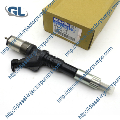 Inyector de combustible diesel de Denso 095000-1211 095000-1210 095000-0800 095000-0801 para KOMATSU