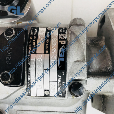 El inyector diesel bombea la bomba 2643U607 2643U607FL 3640534M91 DB2635-5109 2643U607 de la inyección de carburante para Perkins Stanadyne