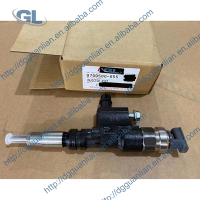 Inyector común diesel auténtico 095000-6550 del carril 095000-6551 23670-E0190 para el autobús N04C de HINO
