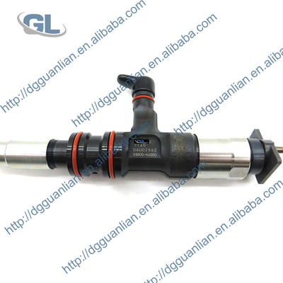 Inyector común auténtico del carril del combustible diesel 095000-7140 33800-52000 para HYUNDAI HD35, HD75 euro 4