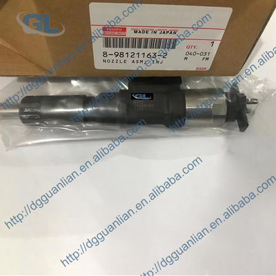 Inyector de combustible común diesel del carril del motor 6HK1 095000-8170 095000-8171 095000-8172 8981211632 8-98121163-2 para ISUZU
