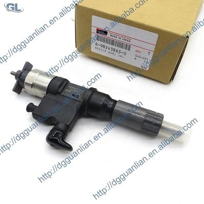 Inyector común a estrenar auténtico 295050-1520 del carril del combustible diesel 8-98243863-0 8982438630 para ISUZU
