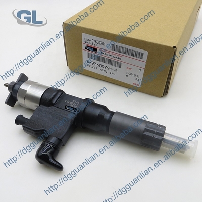 Inyector de combustible diesel común a estrenar original del carril 095000-6390 095000-6395 8-97609791-5 para ISUZU 4HK1