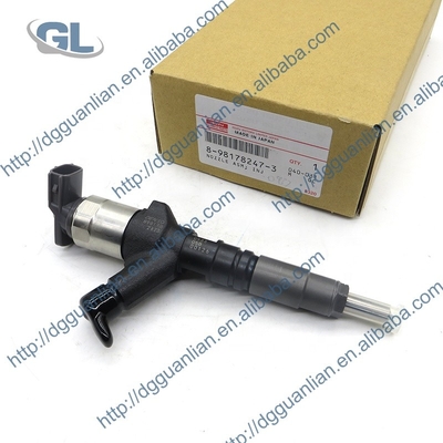 Inyector de combustible común auténtico del carril 295050-0930 295050-0933 8-98178247-0 8-98178247-3 para ISUZU 4JH1