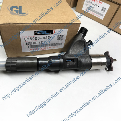 Inyector de combustible diesel común del carril 095000-0320 095000-0323 095000-0324 8-98110607-3 8-98110607-4 para ISUZU 4HK1 6HK1