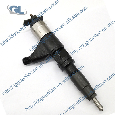 Inyector de combustible común diesel auténtico del carril 095000-6310 095000-6311 DZ100212 RE530362 para JOHN DEERE 6830 06-11 4V-CR