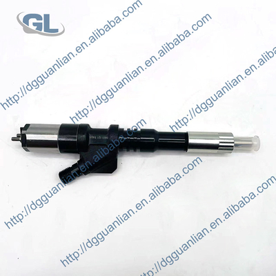 Inyector común diesel del carril 095000-0801 095000-0800 6156-11-3100 para el excavador PC450-7/With de KOMATSU 470-5 SAA6D125E-3