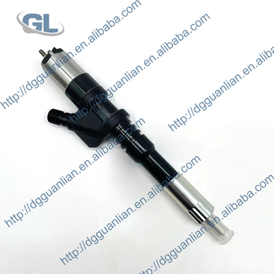 Inyector común diesel del carril 095000-0801 095000-0800 6156-11-3100 para el excavador PC450-7/With de KOMATSU 470-5 SAA6D125E-3