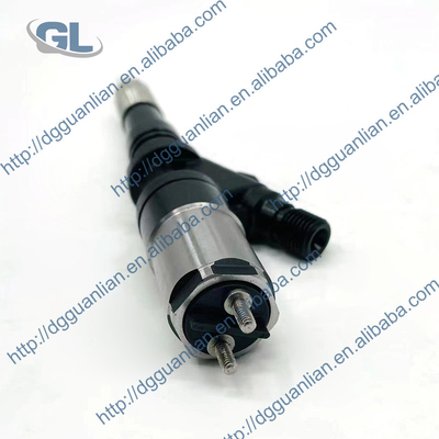 Inyector común diesel del carril 095000-0801 095000-0800 6156-11-3100 para el excavador PC450-7/With de KOMATSU 470-5 SAA6D125E-3