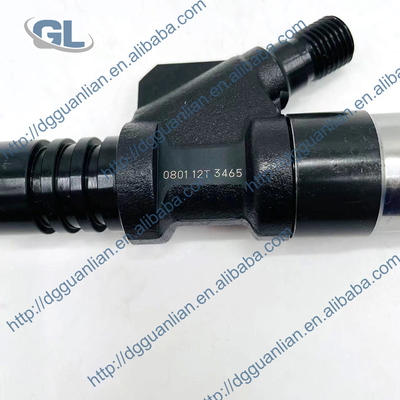 Inyector común diesel del carril 095000-0801 095000-0800 6156-11-3100 para el excavador PC450-7/With de KOMATSU 470-5 SAA6D125E-3