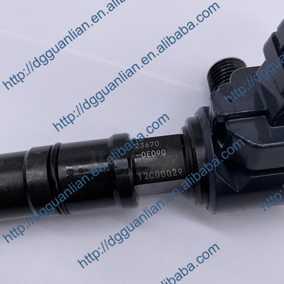 Inyector de combustible común del carril del motor diesel 23670-0E090 23670 0E090 236700E090 para TOYOTA