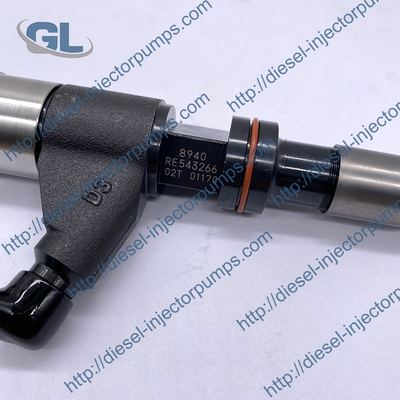 Inyector de combustible común diesel original del carril 095000-8940 para JOHN DEERE 4045T RE543266