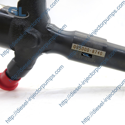 Inyector común diesel original del carril 095000-8740 095000-8530 para TOYOTA 23670-0L070 23670-09360