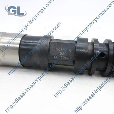 Inyector de combustible diesel común a estrenar auténtico del carril 295050-1860 22033416 295050-1861 295050-1862 295050-1863 295050-1864