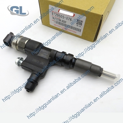 Nuevo inyector de combustible auténtico 295050-0760 para HINO N04C 23670-E0250 23670-E0380 23670-E9260 23670E9260