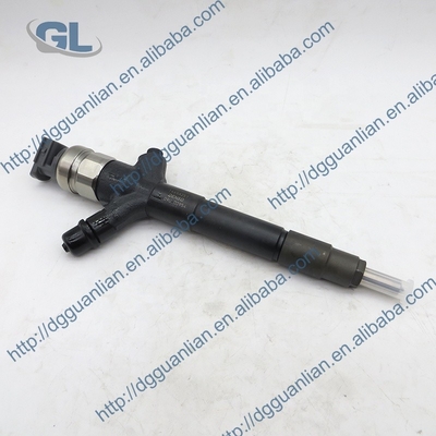 Inyector común original y nuevo del carril 095000-9560 para el poder más elevado 1465A257 de Mitsubishi 4D56 L200