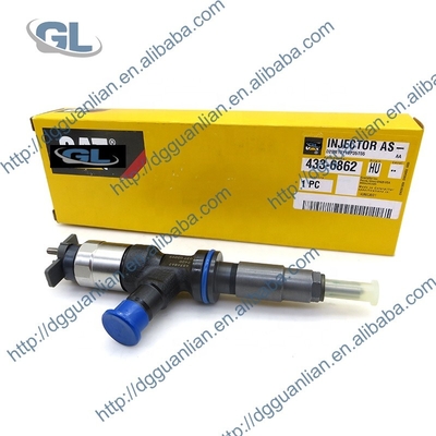 Inyector de combustible común diesel auténtico del carril 295050-2400 para CAT C7.1 433-6862 4336862