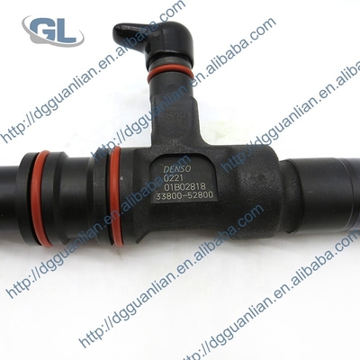 Inyector de combustible común diesel auténtico del carril 295700-0221 para el motor 33800-52800 de HYUNDAI F