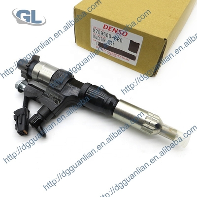 Inyector de combustible diesel auténtico y nuevo 095000-6600 095000-6603 para HINO J08E 23670-E0040 23670-E0041