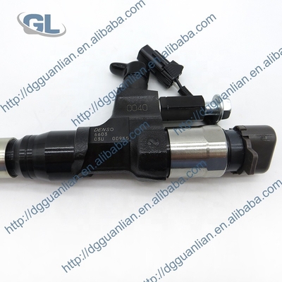Inyector de combustible diesel auténtico y nuevo 095000-6600 095000-6603 para HINO J08E 23670-E0040 23670-E0041