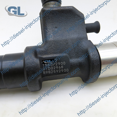 Inyector de combustible común auténtico del carril 295050-1550 295050-2900 8-98259290-0 8982592900